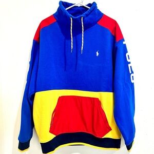 Polo by Ralph Lauren Blue Red Yellow Hoodie